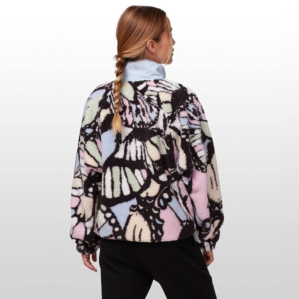 Free People Multicolor Patterned Jacket - image 8